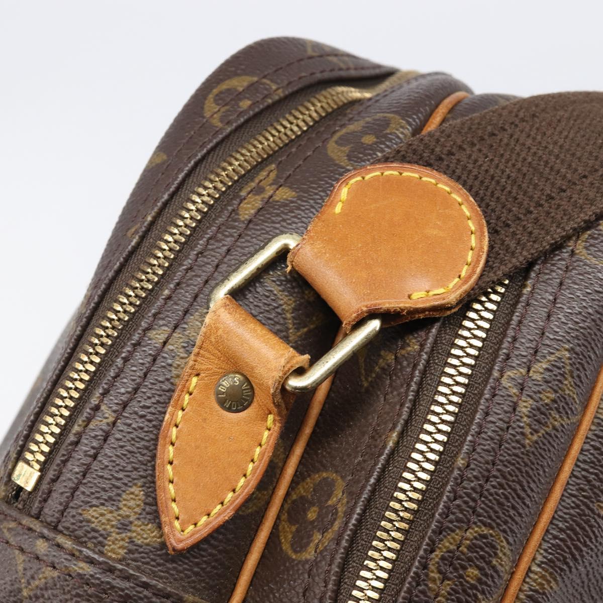 LOUIS VUITTON Monogram Reporter GM Shoulder Bag M45252 LV Auth 198993