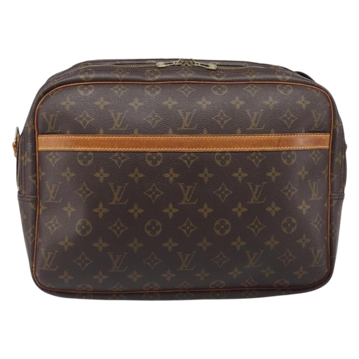 LOUIS VUITTON Monogram Reporter GM Shoulder Bag M45252 LV Auth 198993