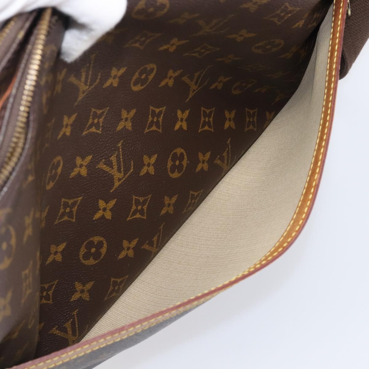 LOUIS VUITTON Monogram Reporter GM Shoulder Bag M45252 LV Auth 198993