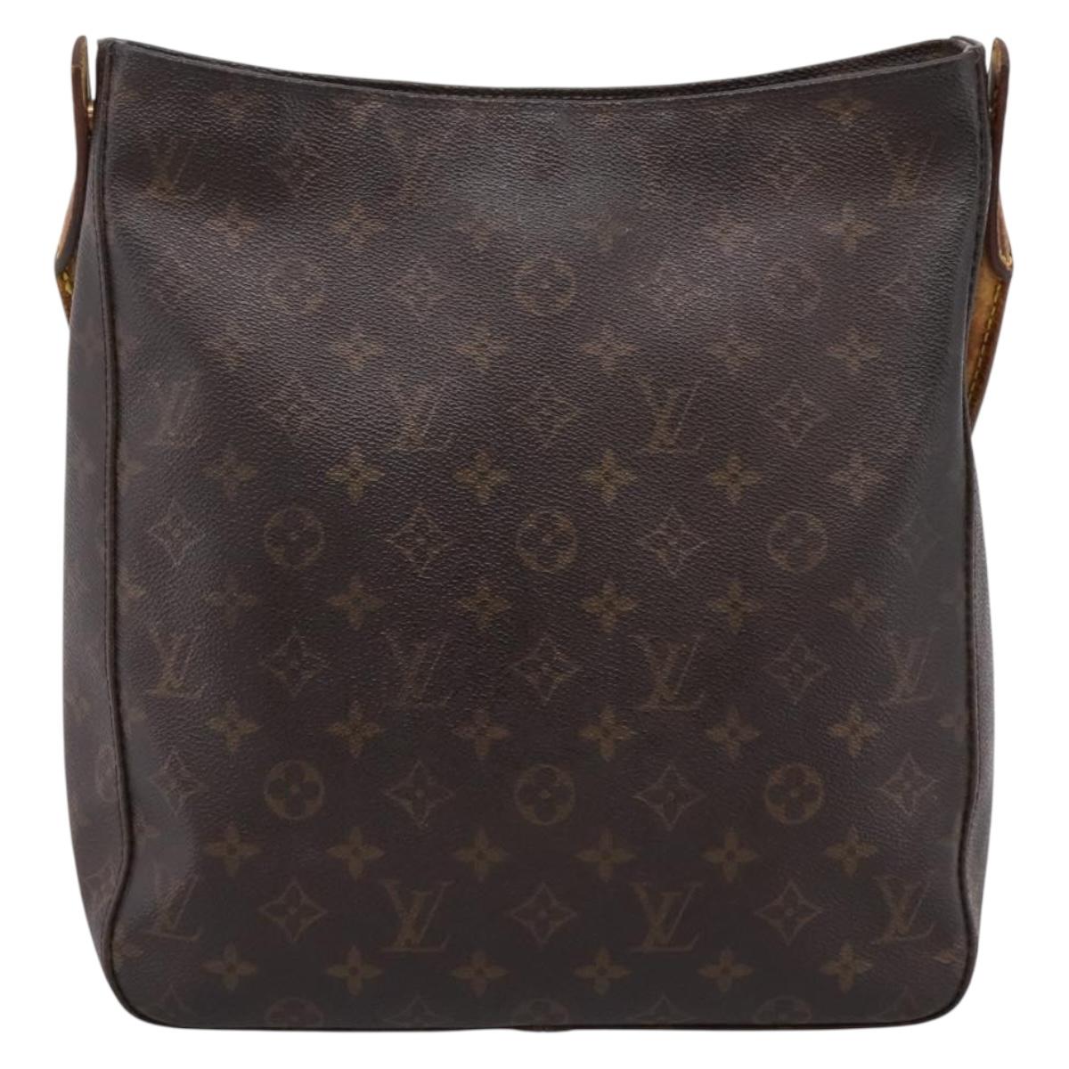 LOUIS VUITTON Monogram Looping GM Shoulder Bag M51145 LV Auth 198994