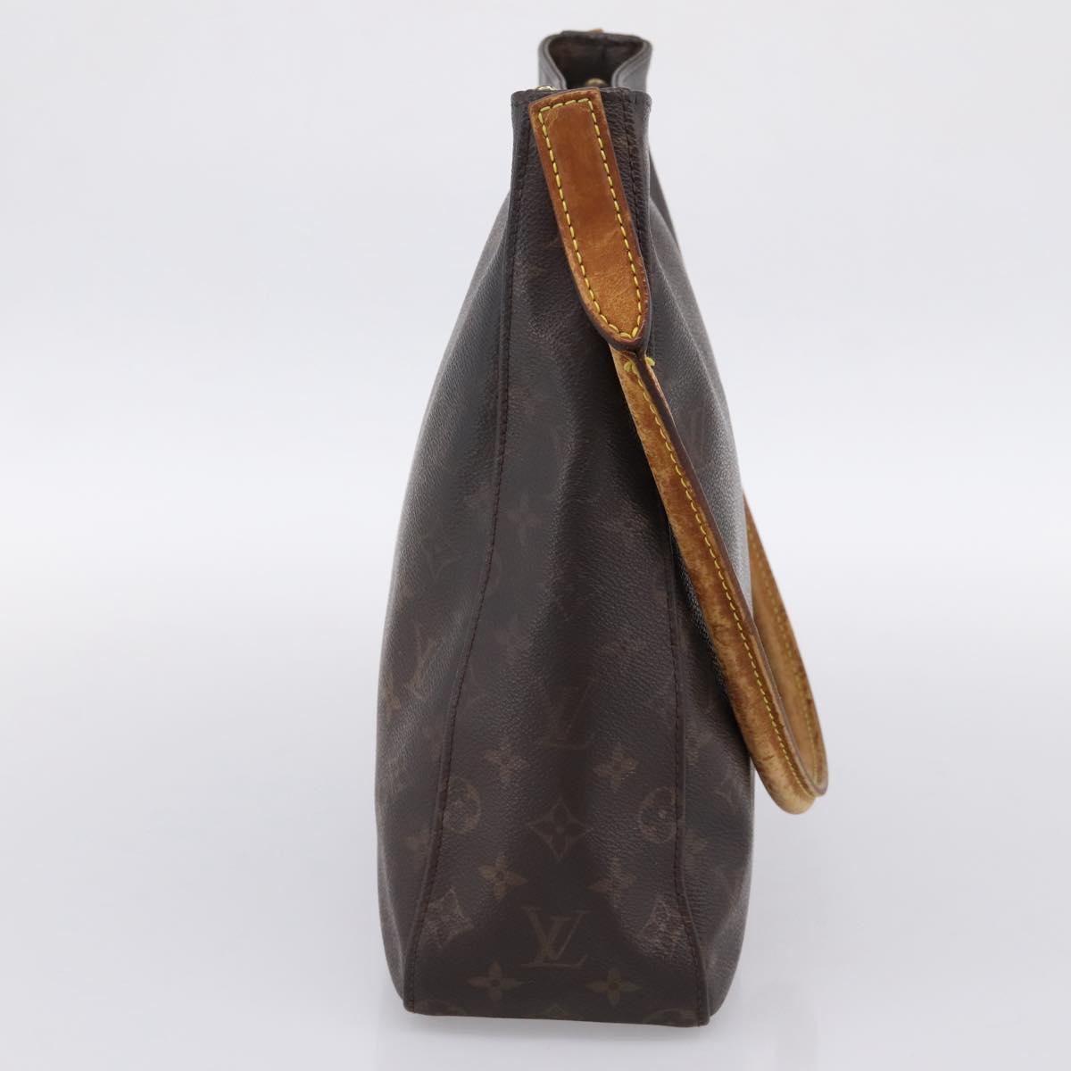 LOUIS VUITTON Monogram Looping GM Shoulder Bag M51145 LV Auth 198994