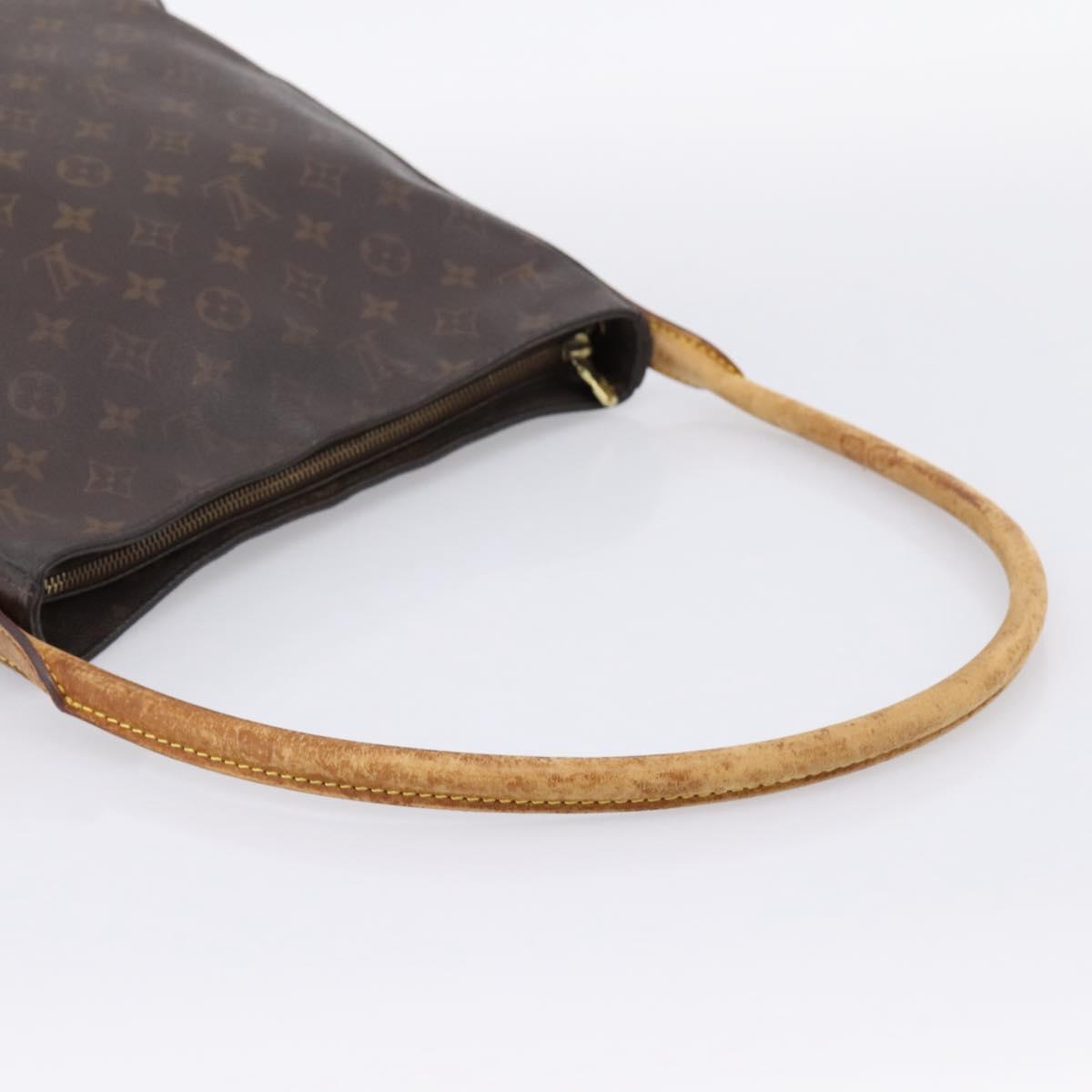 LOUIS VUITTON Monogram Looping GM Shoulder Bag M51145 LV Auth 198994