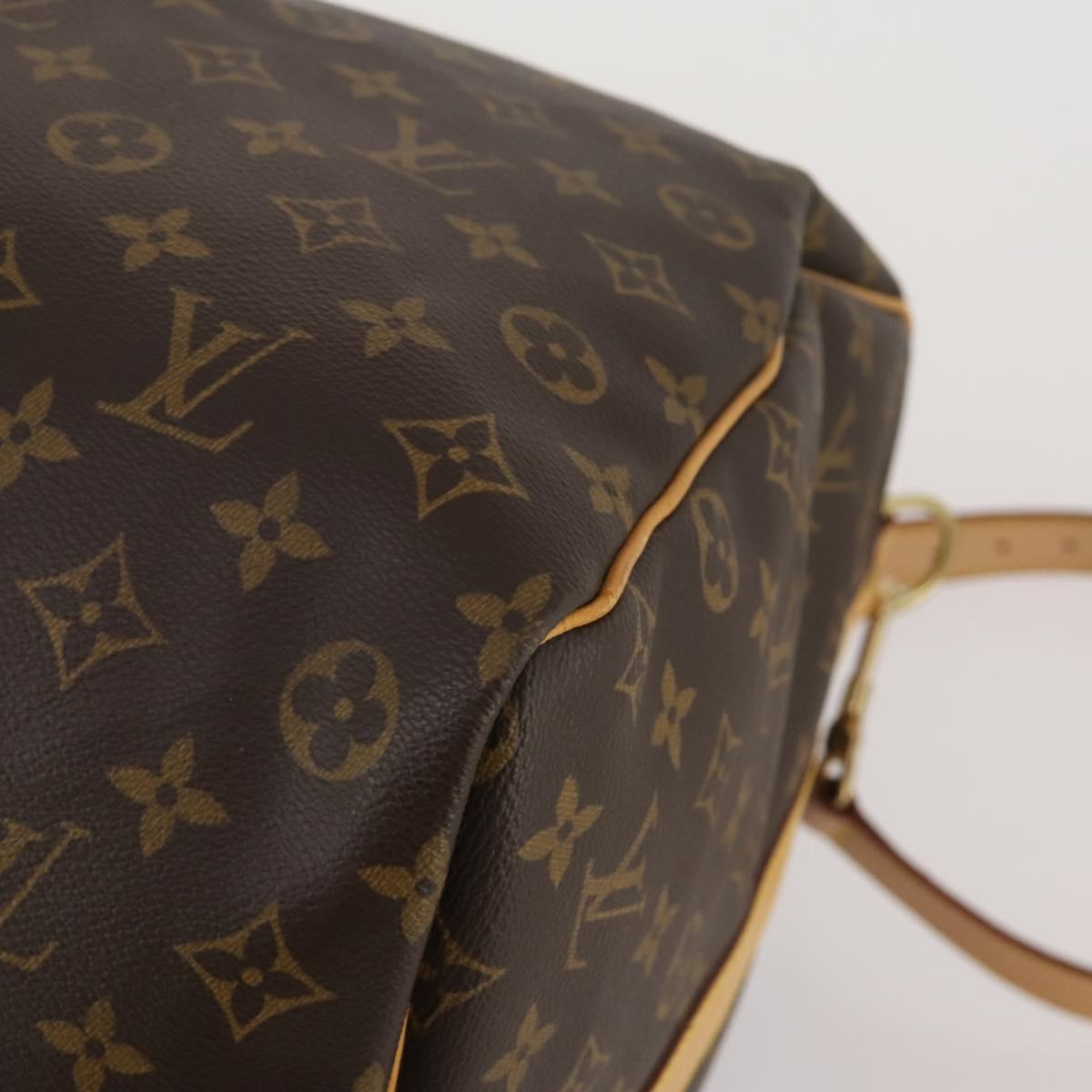 LOUIS VUITTON Monogram Keepall Bandouliere 60 Boston Bag M41412 LV Auth 198997A