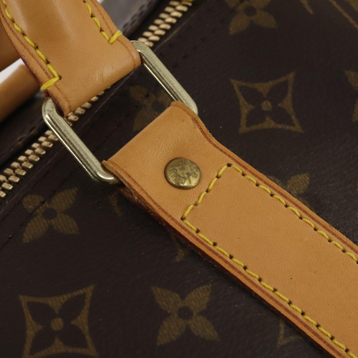 LOUIS VUITTON Monogram Keepall Bandouliere 60 Boston Bag M41412 LV Auth 198997A