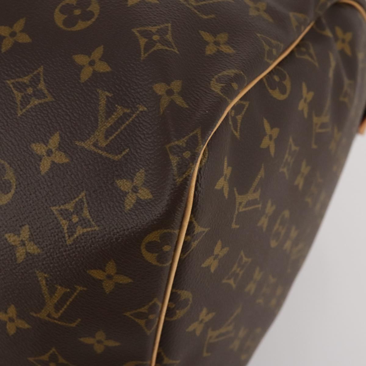 LOUIS VUITTON Monogram Keepall 55 Boston Bag M41424 LV Auth 198998V