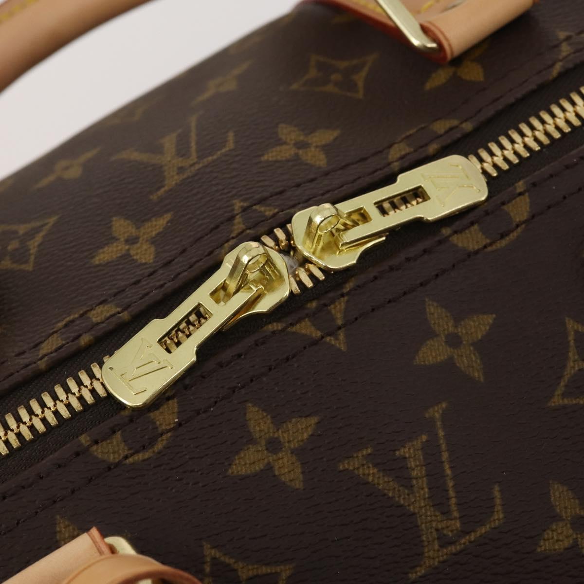 LOUIS VUITTON Monogram Keepall 55 Boston Bag M41424 LV Auth 198998V