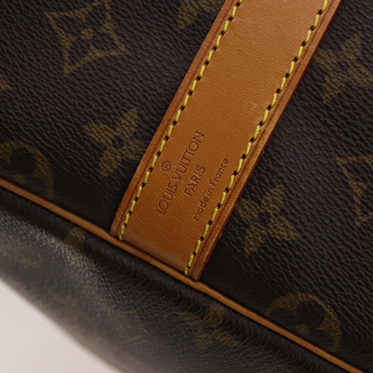 LOUIS VUITTON Monogram Keepall Bandouliere 60 Boston Bag M41412 LV Auth 198999V