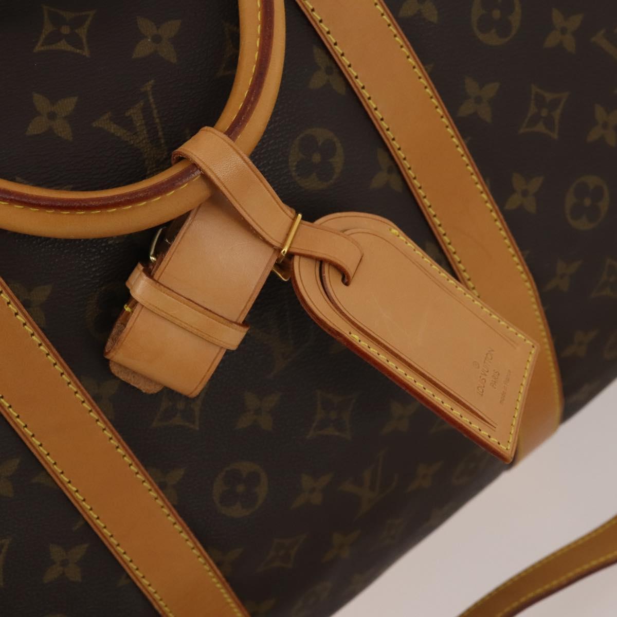 LOUIS VUITTON Monogram Keepall Bandouliere 60 Boston Bag M41412 LV Auth 198999V