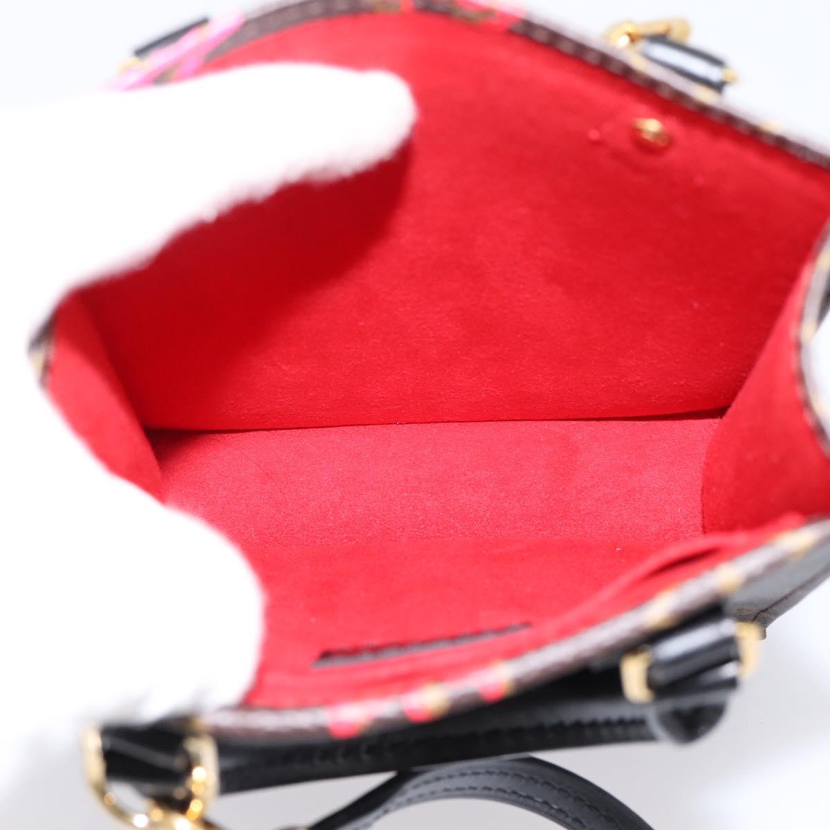 LOUIS VUITTON Monogram Falling in Love Petit Sac Plat 2way M80839 Auth 199000M