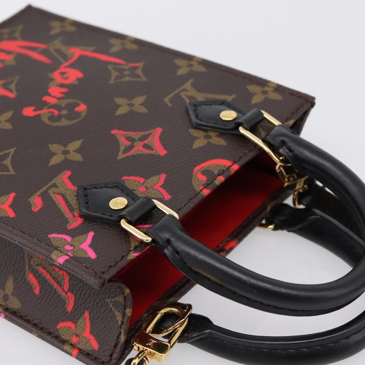 LOUIS VUITTON Monogram Falling in Love Petit Sac Plat 2way M80839 Auth 199000M