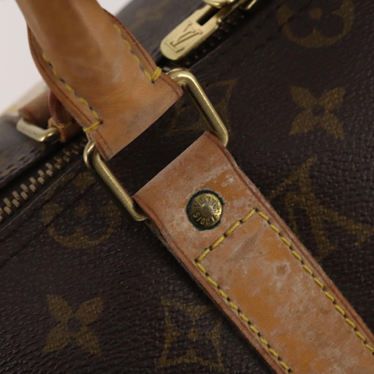 LOUIS VUITTON Monogram Keepall 45 Boston Bag M41428 LV Auth 199016