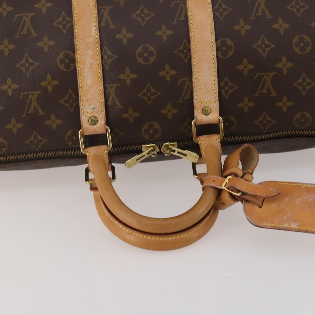 LOUIS VUITTON Monogram Keepall 45 Boston Bag M41428 LV Auth 199016