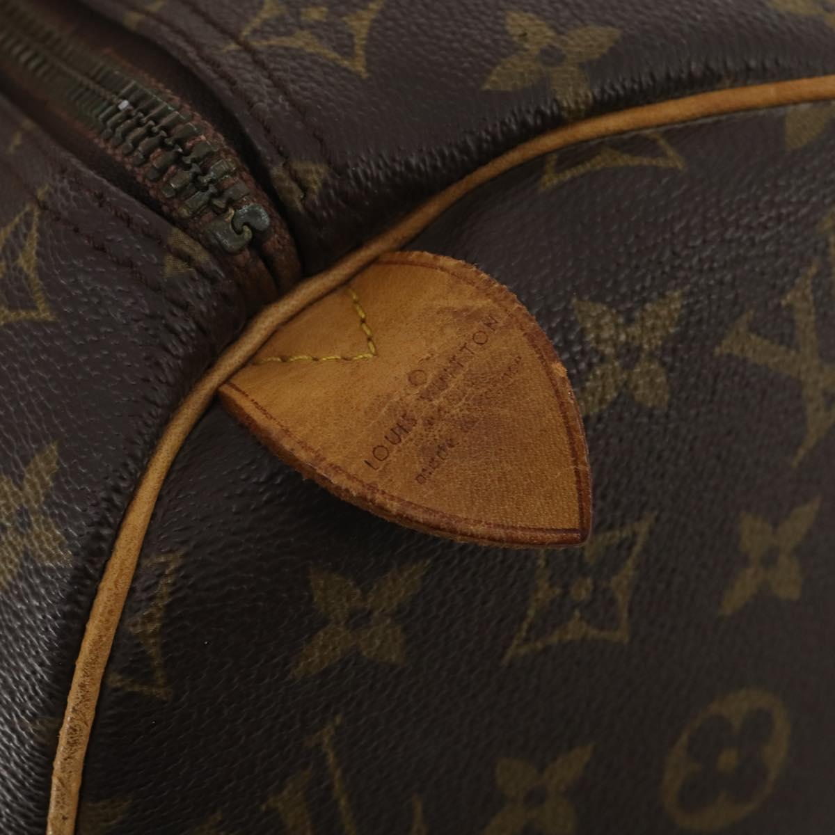 LOUIS VUITTON Monogram Keepall 45 Boston Bag M41428 LV Auth 199017