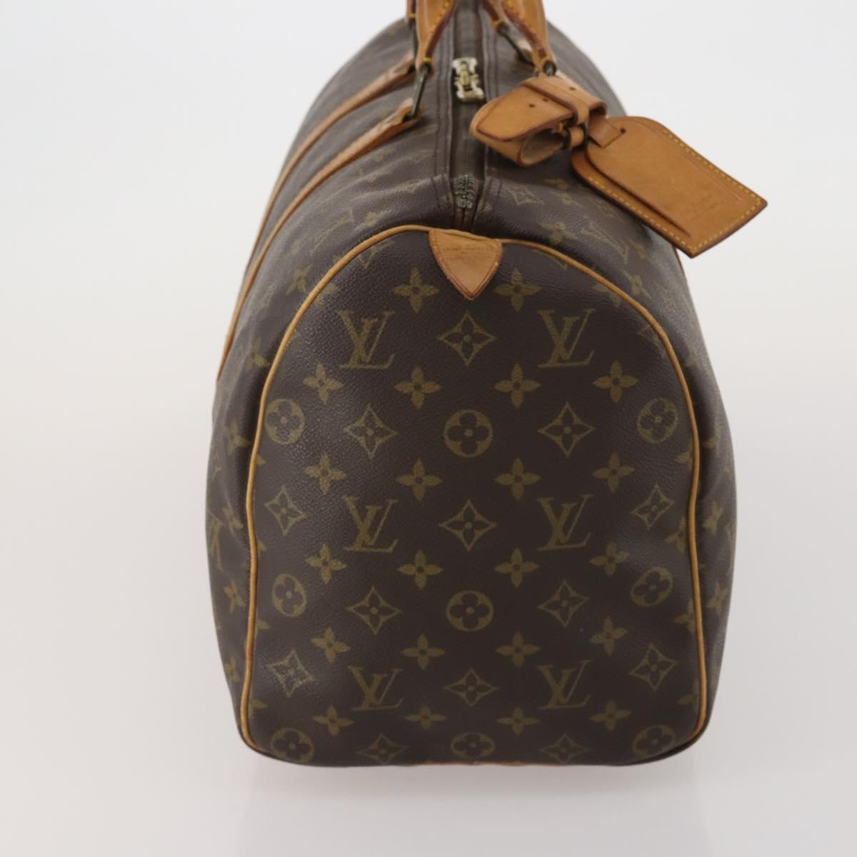 LOUIS VUITTON Monogram Keepall 45 Boston Bag M41428 LV Auth 199017