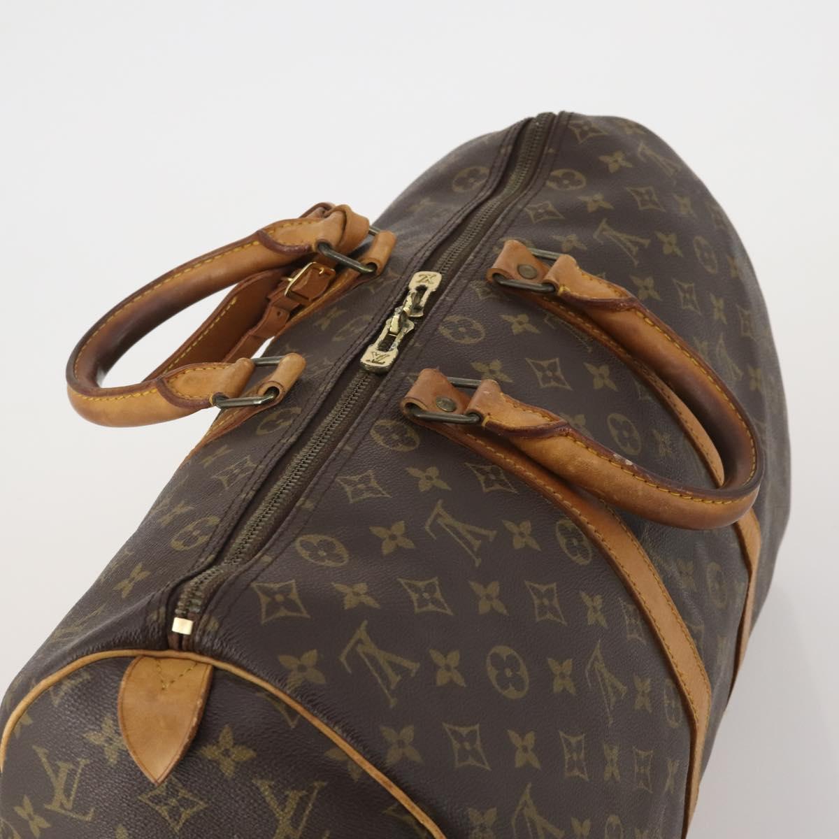 LOUIS VUITTON Monogram Keepall 45 Boston Bag M41428 LV Auth 199017