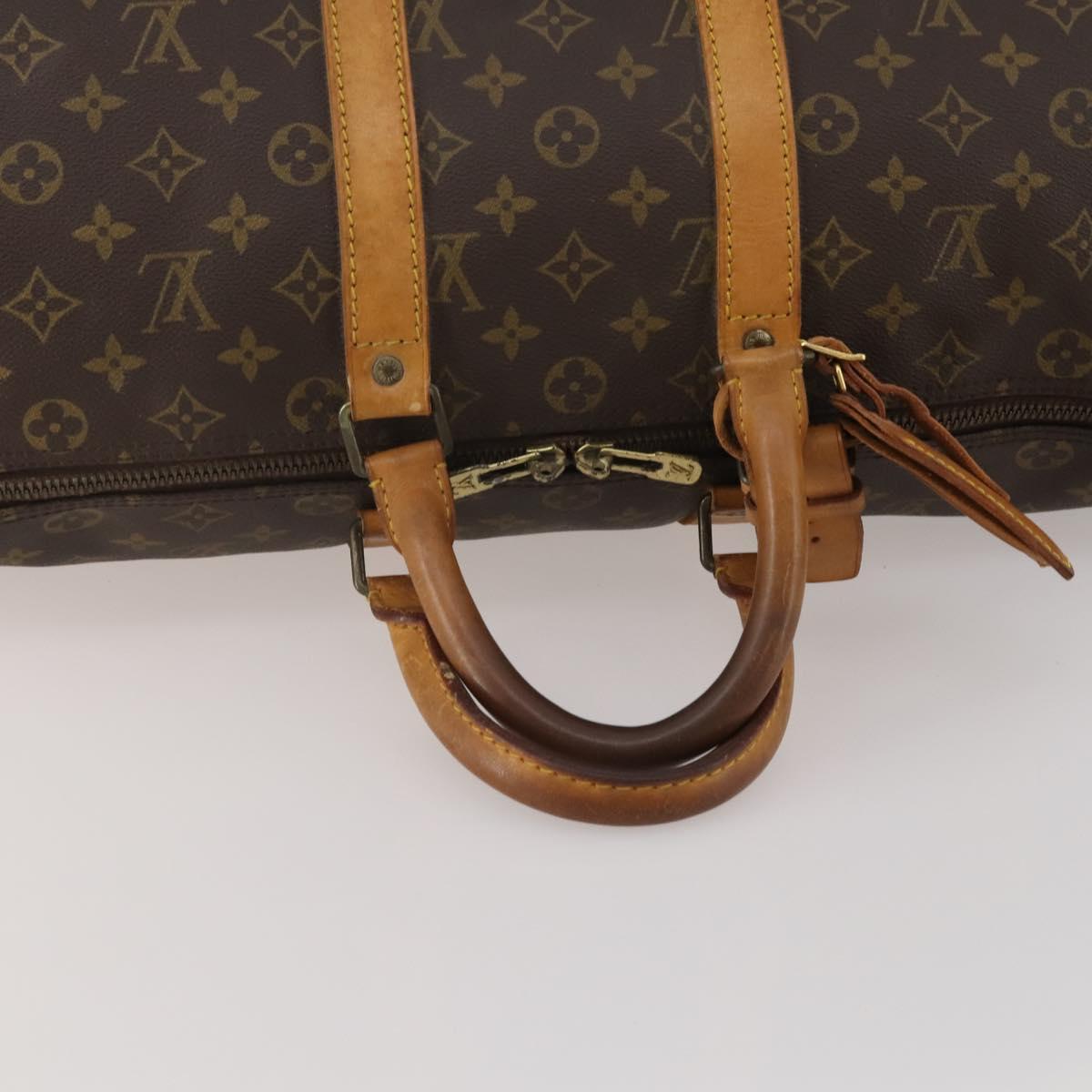 LOUIS VUITTON Monogram Keepall 45 Boston Bag M41428 LV Auth 199017