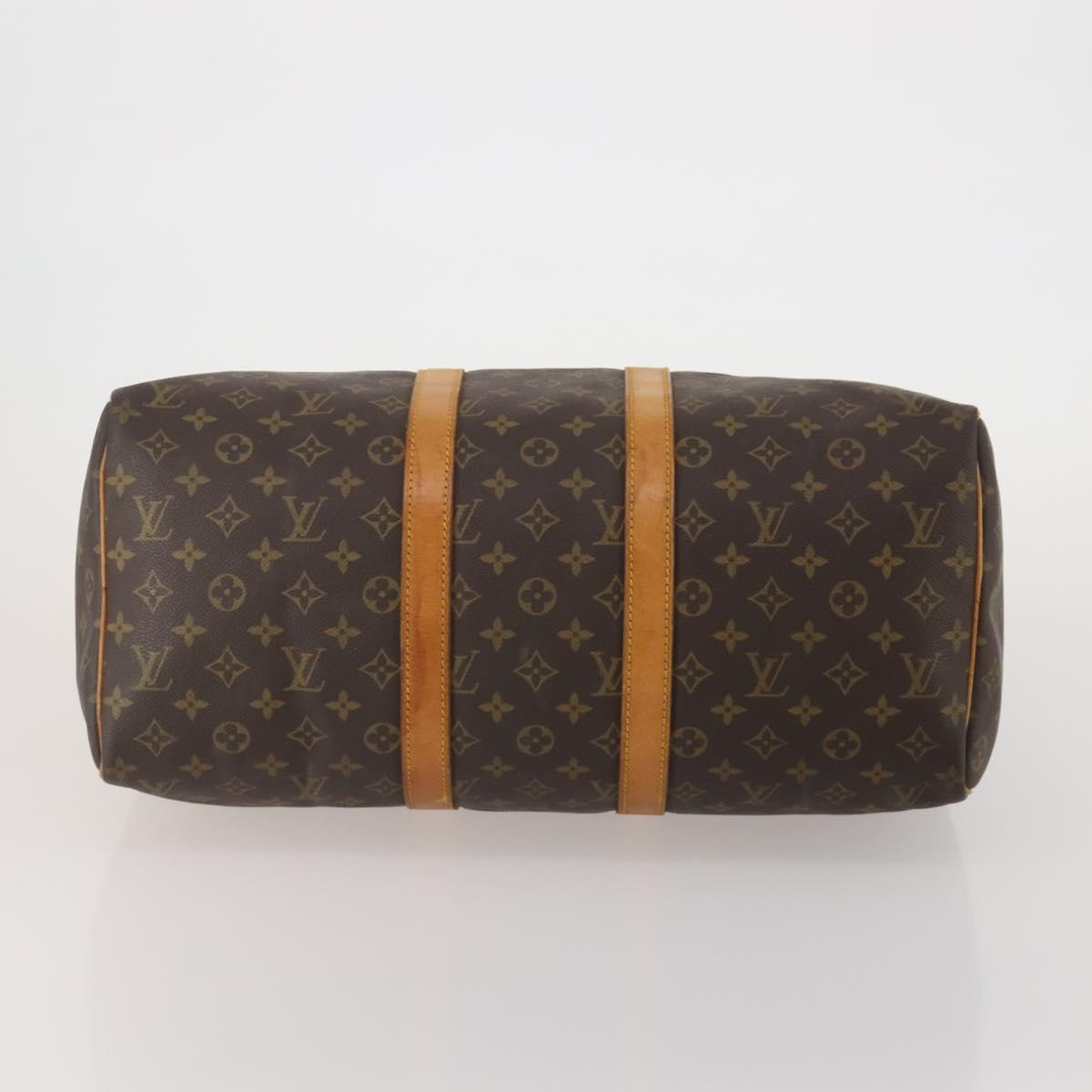LOUIS VUITTON Monogram Keepall 45 Boston Bag M41428 LV Auth 199017