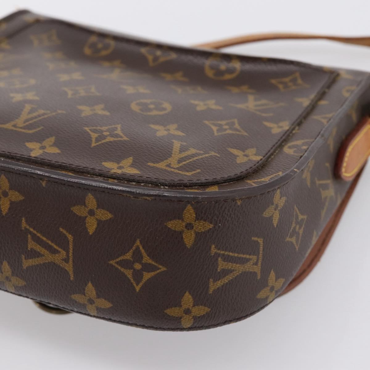 LOUIS VUITTON Monogram Saint Cloud GM Shoulder Bag M51242 LV Auth 199020