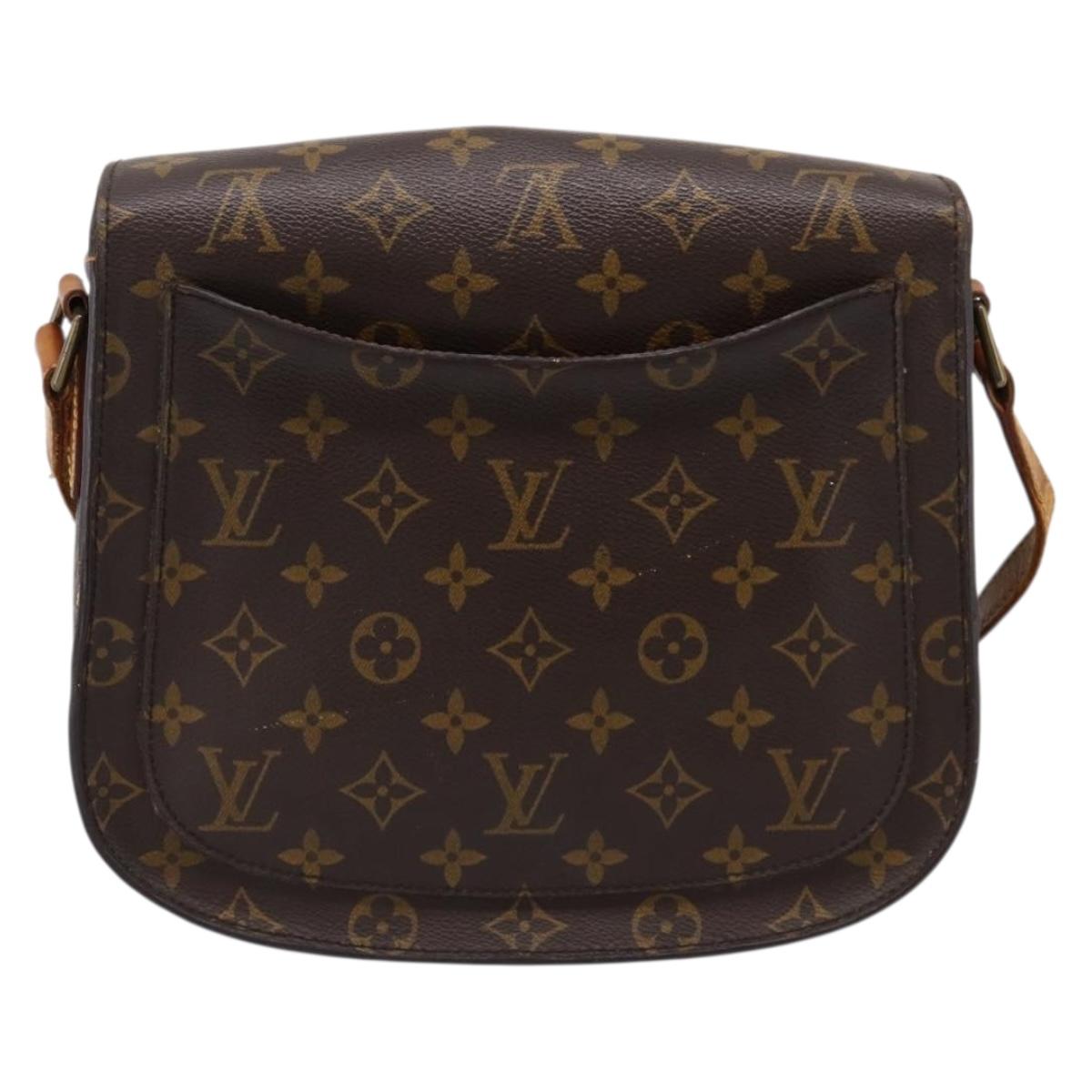 LOUIS VUITTON Monogram Saint Cloud GM Shoulder Bag M51242 LV Auth 199020