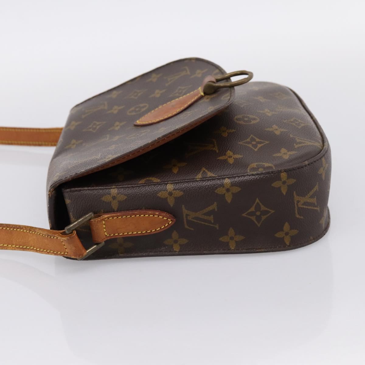 LOUIS VUITTON Monogram Saint Cloud GM Shoulder Bag M51242 LV Auth 199020