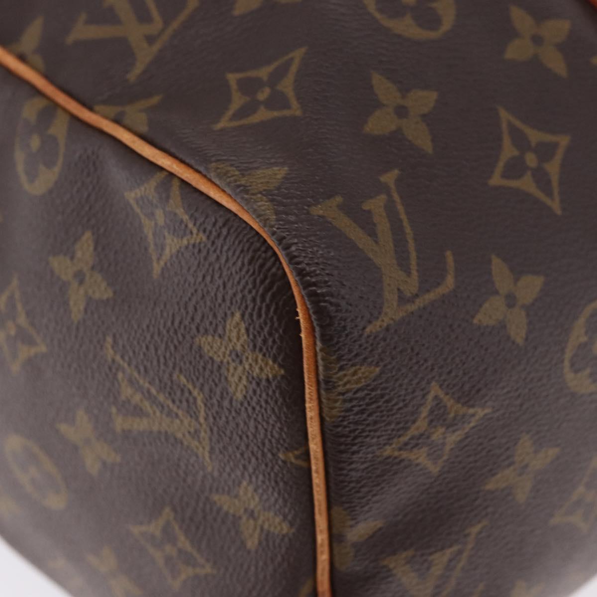 LOUIS VUITTON Monogram Sac Souple 35 Boston Bag M41626 LV Auth 199026