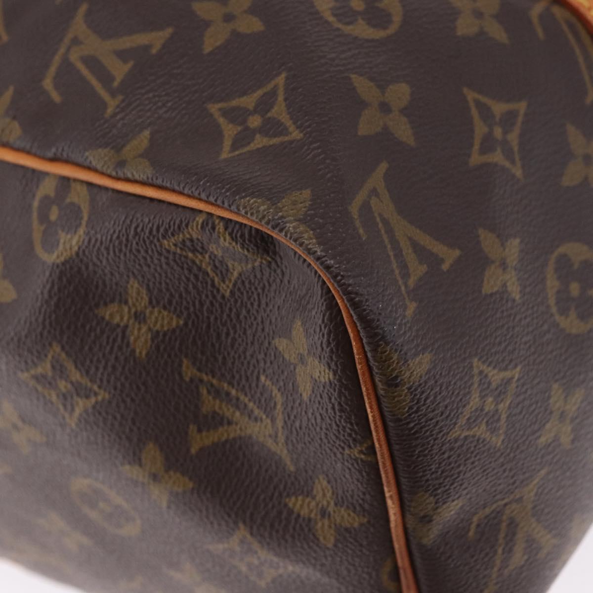 LOUIS VUITTON Monogram Sac Souple 35 Boston Bag M41626 LV Auth 199026