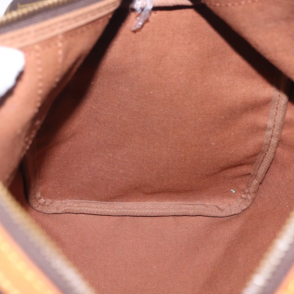 LOUIS VUITTON Monogram Sac Souple 35 Boston Bag M41626 LV Auth 199026