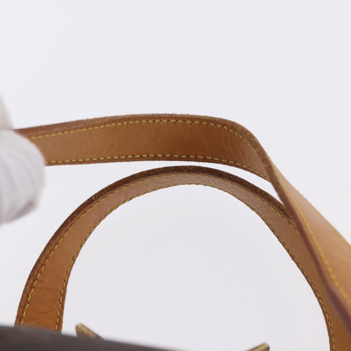LOUIS VUITTON Monogram Sac Souple 35 Boston Bag M41626 LV Auth 199026
