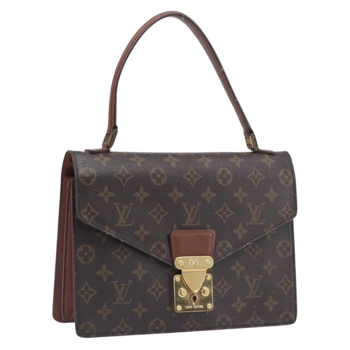 LOUIS VUITTON Monogram Concorde Hand Bag M51190 LV Auth 199028