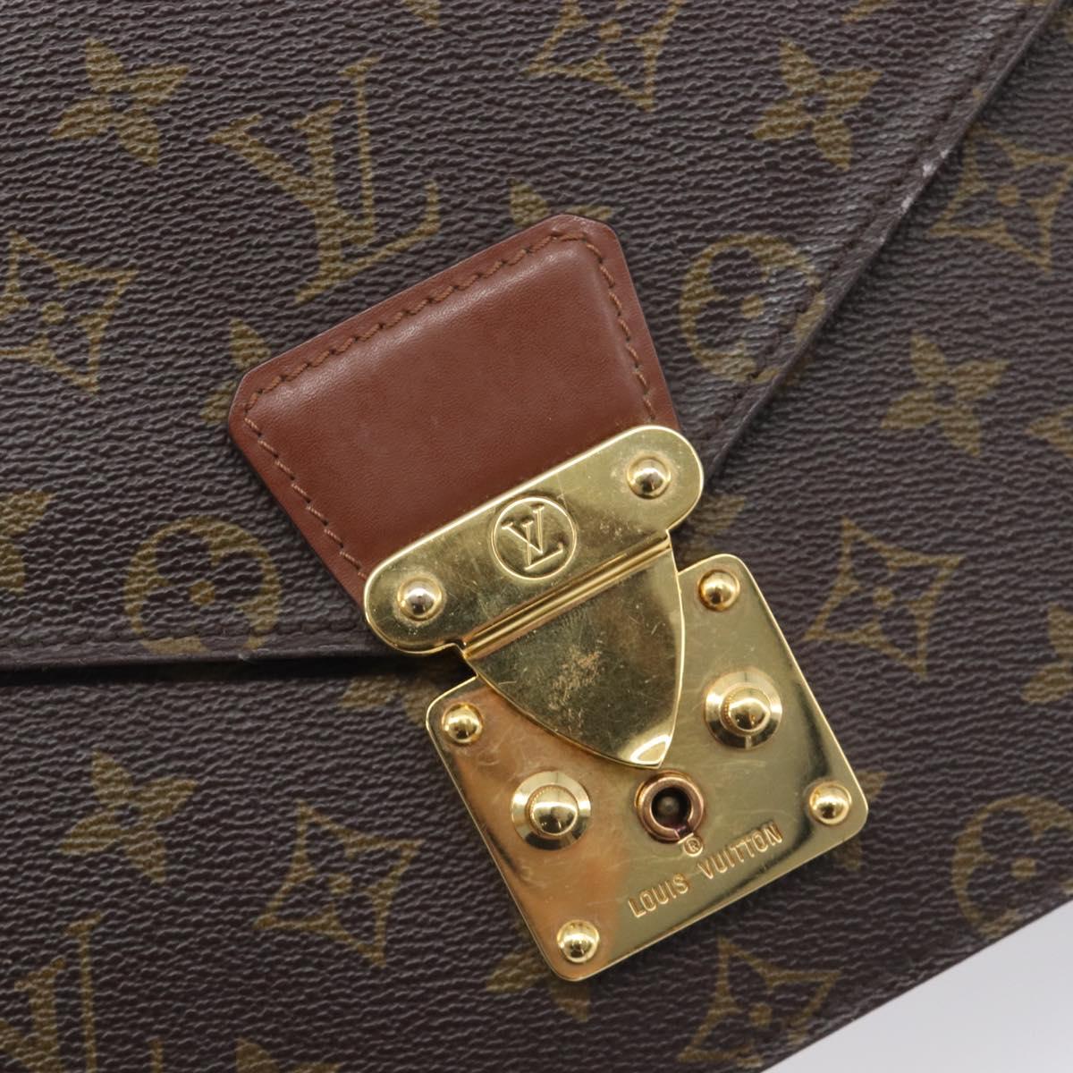 LOUIS VUITTON Monogram Concorde Hand Bag M51190 LV Auth 199028
