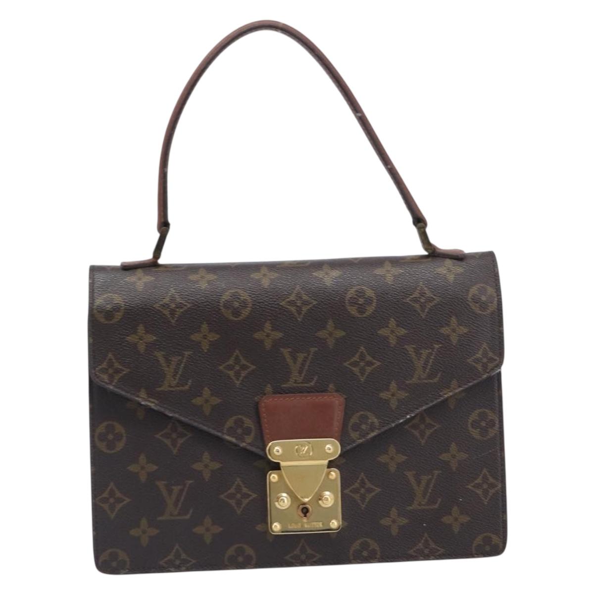 LOUIS VUITTON Monogram Concorde Hand Bag M51190 LV Auth 199028
