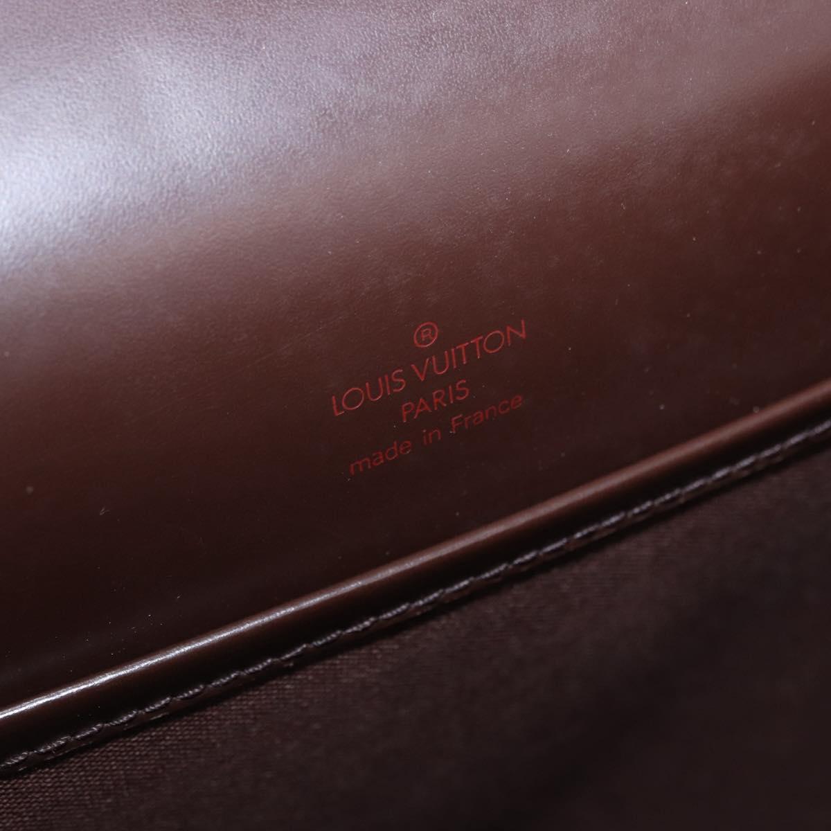 LOUIS VUITTON Damier Ebene Altona GM Business Bag N53312 LV Auth 199030