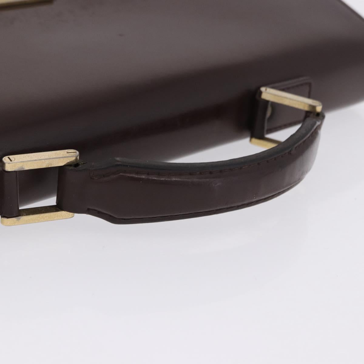 LOUIS VUITTON Damier Ebene Altona GM Business Bag N53312 LV Auth 199030