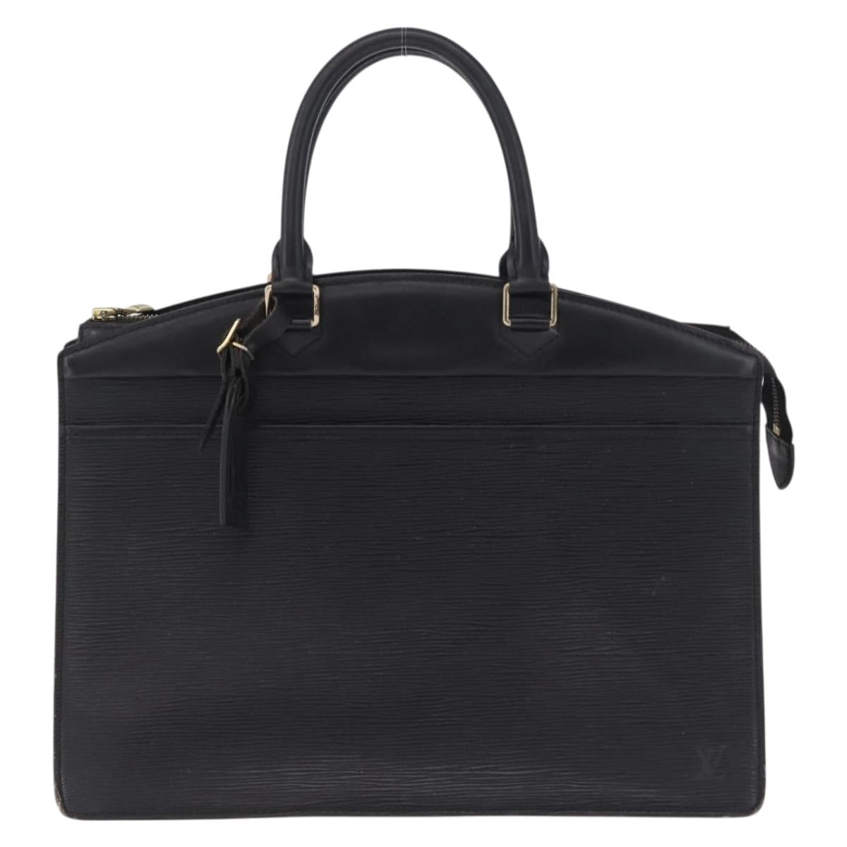 LOUIS VUITTON Epi Riviera Hand Bag Black M48182 LV Auth 199032