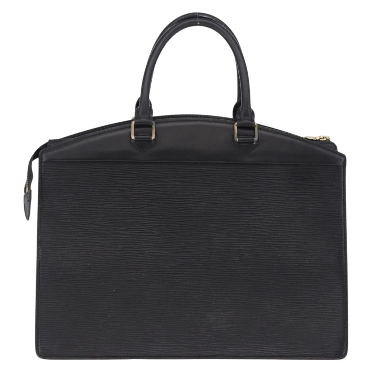 LOUIS VUITTON Epi Riviera Hand Bag Black M48182 LV Auth 199032