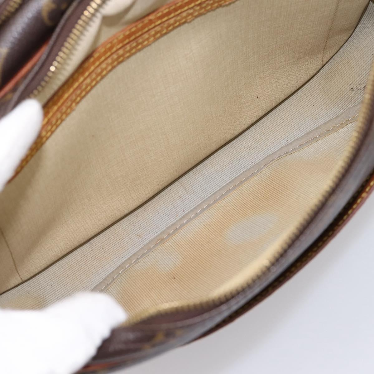 LOUIS VUITTON Monogram Reporter PM Shoulder Bag M45254 LV Auth 199039