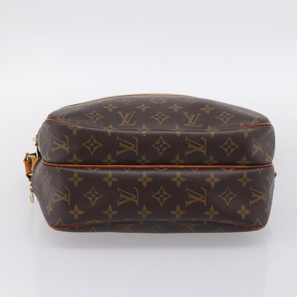LOUIS VUITTON Monogram Reporter PM Shoulder Bag M45254 LV Auth 199039