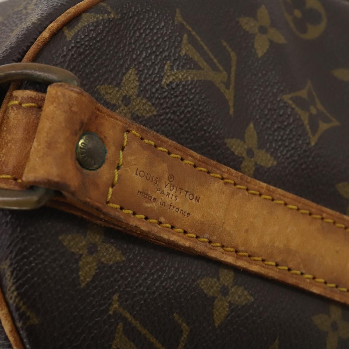 LOUIS VUITTON Monogram Keepall Bandouliere 45 Boston Bag M41418 LV Auth 199044