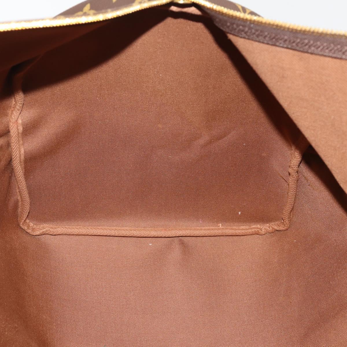 LOUIS VUITTON Monogram Keepall 55 Boston Bag M41424 LV Auth 199046A