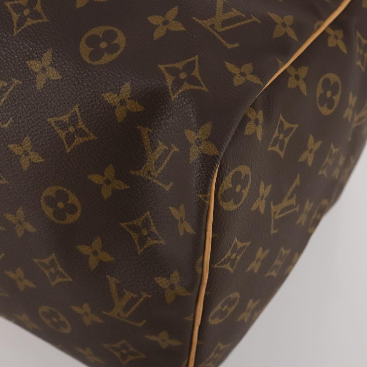 LOUIS VUITTON Monogram Sac Souple 45 Boston Bag M41624 LV Auth 199047A