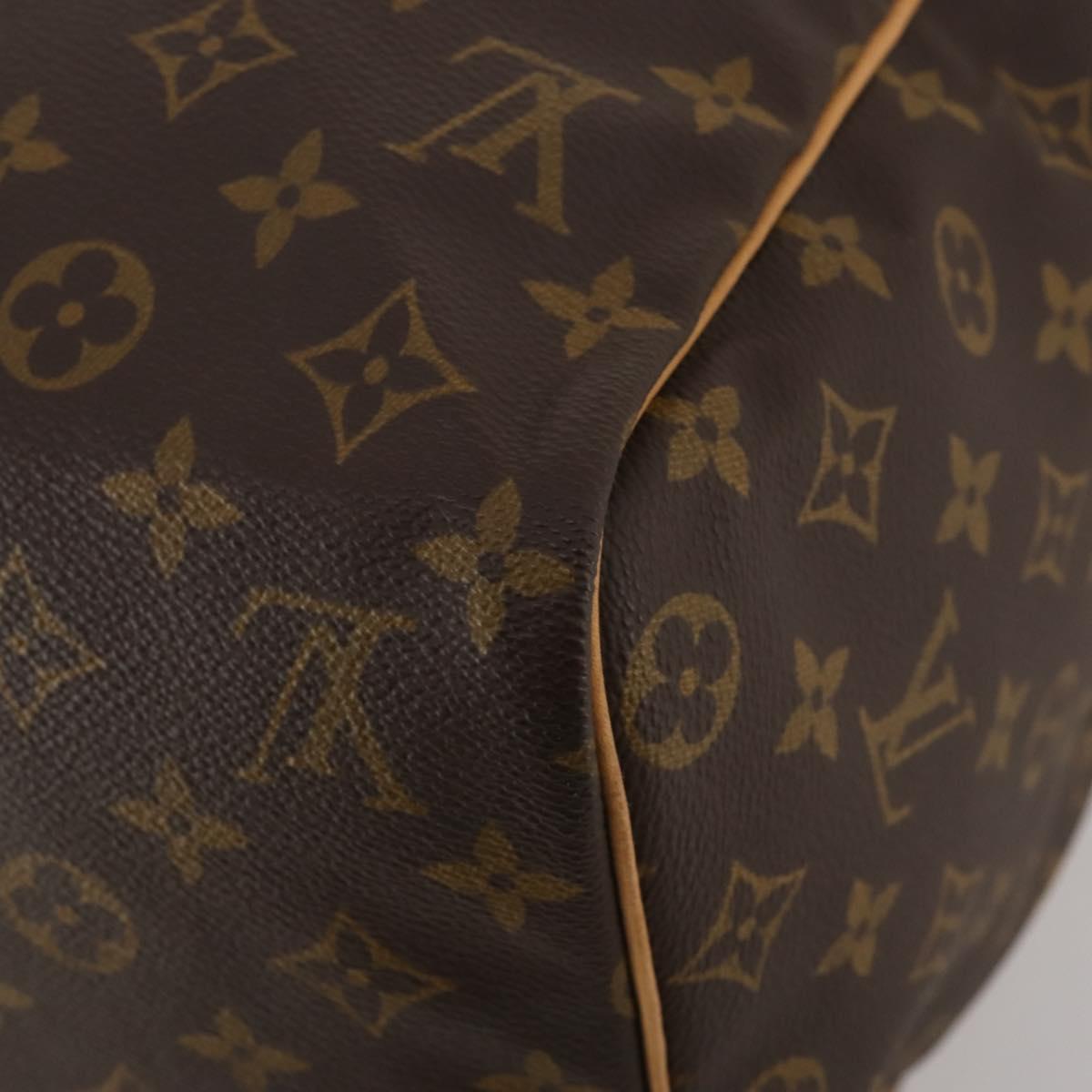 LOUIS VUITTON Monogram Sac Souple 45 Boston Bag M41624 LV Auth 199047A