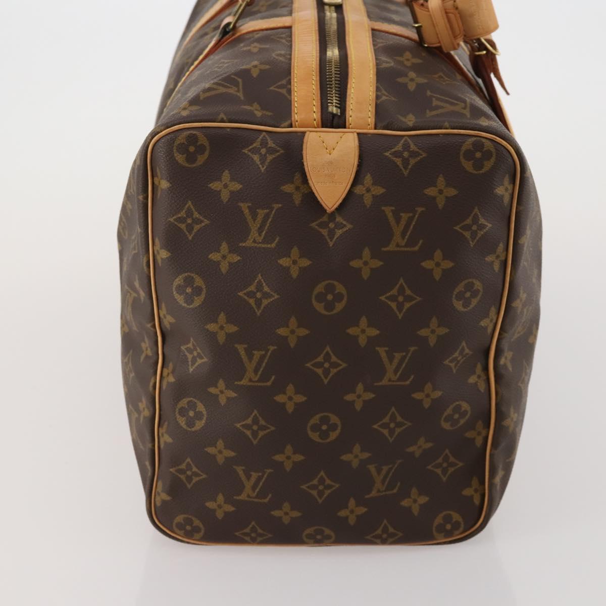 LOUIS VUITTON Monogram Sac Souple 45 Boston Bag M41624 LV Auth 199047A