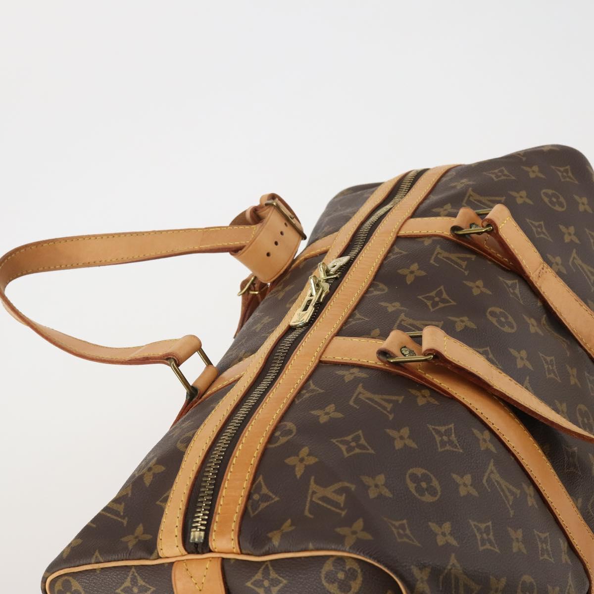 LOUIS VUITTON Monogram Sac Souple 45 Boston Bag M41624 LV Auth 199047A