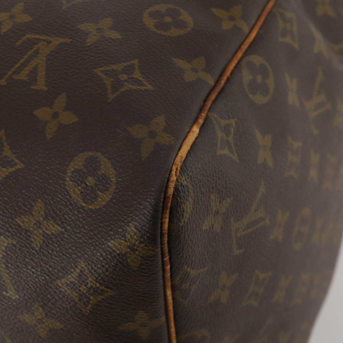 LOUIS VUITTON Monogram Keepall 60 Boston Bag M41422 LV Auth 199048