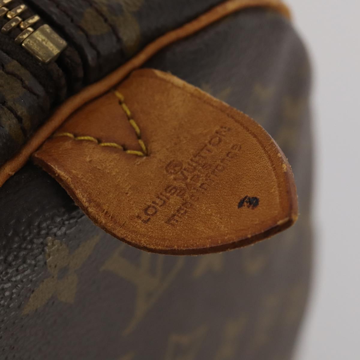 LOUIS VUITTON Monogram Keepall 60 Boston Bag M41422 LV Auth 199048