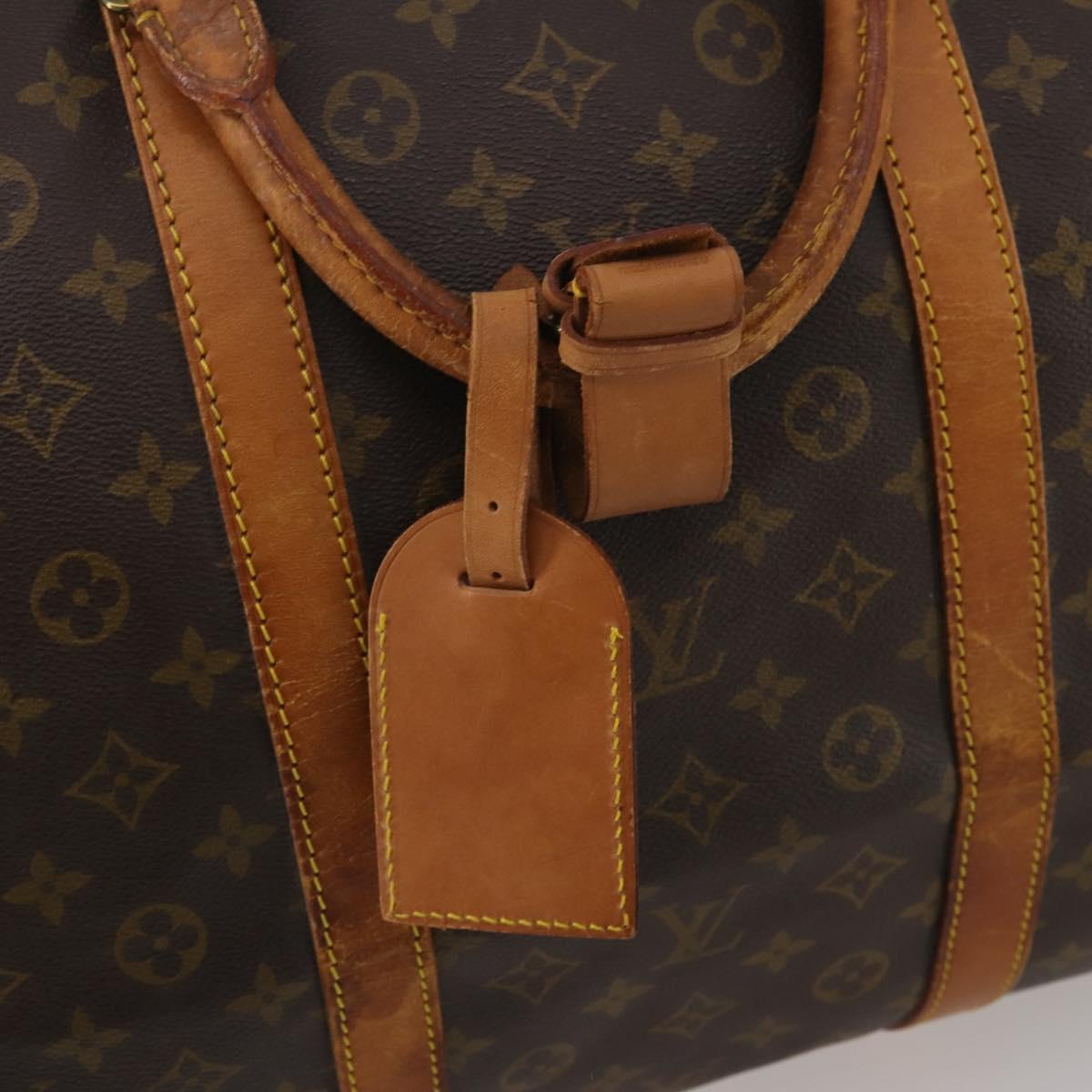 LOUIS VUITTON Monogram Keepall 60 Boston Bag M41422 LV Auth 199048