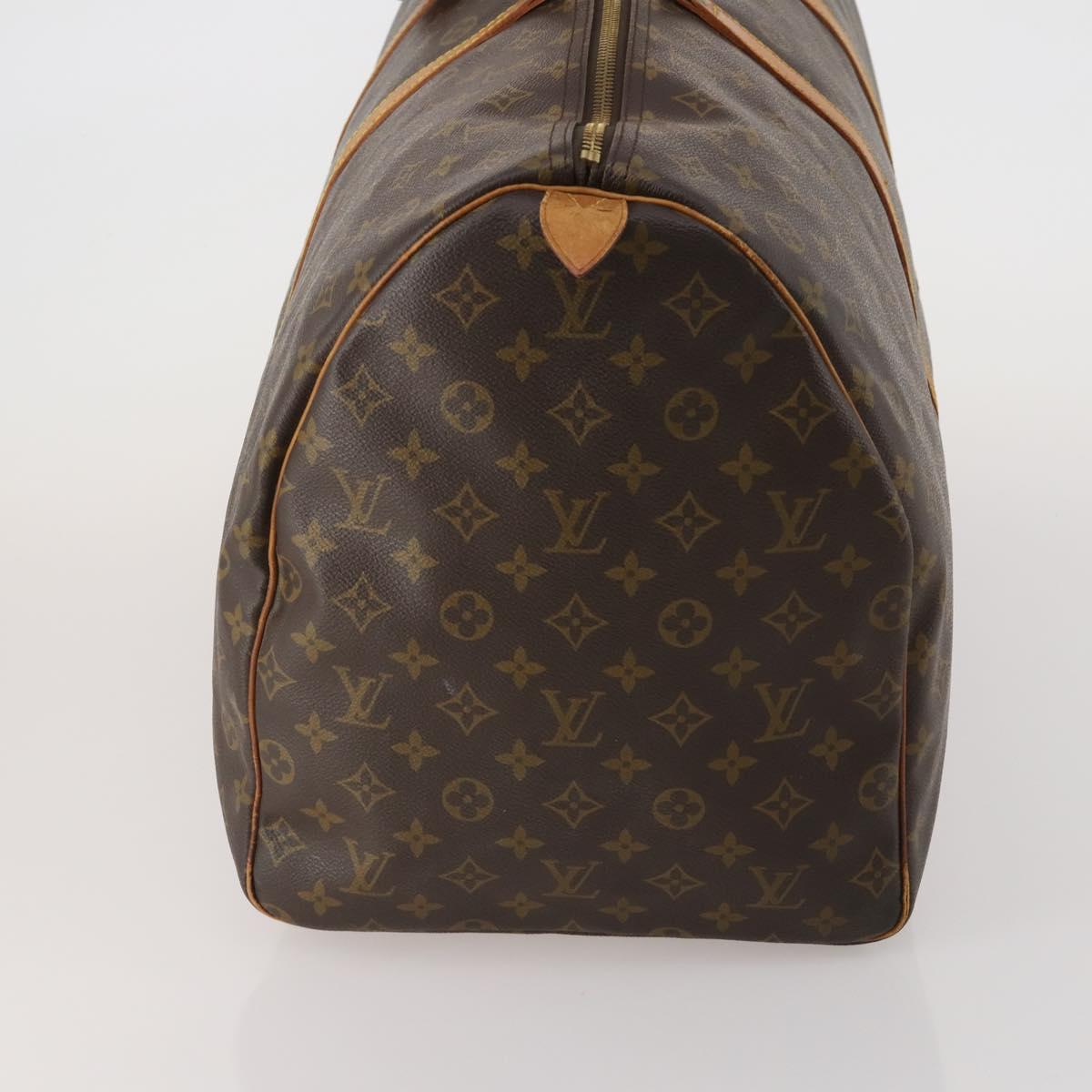 LOUIS VUITTON Monogram Keepall 60 Boston Bag M41422 LV Auth 199048