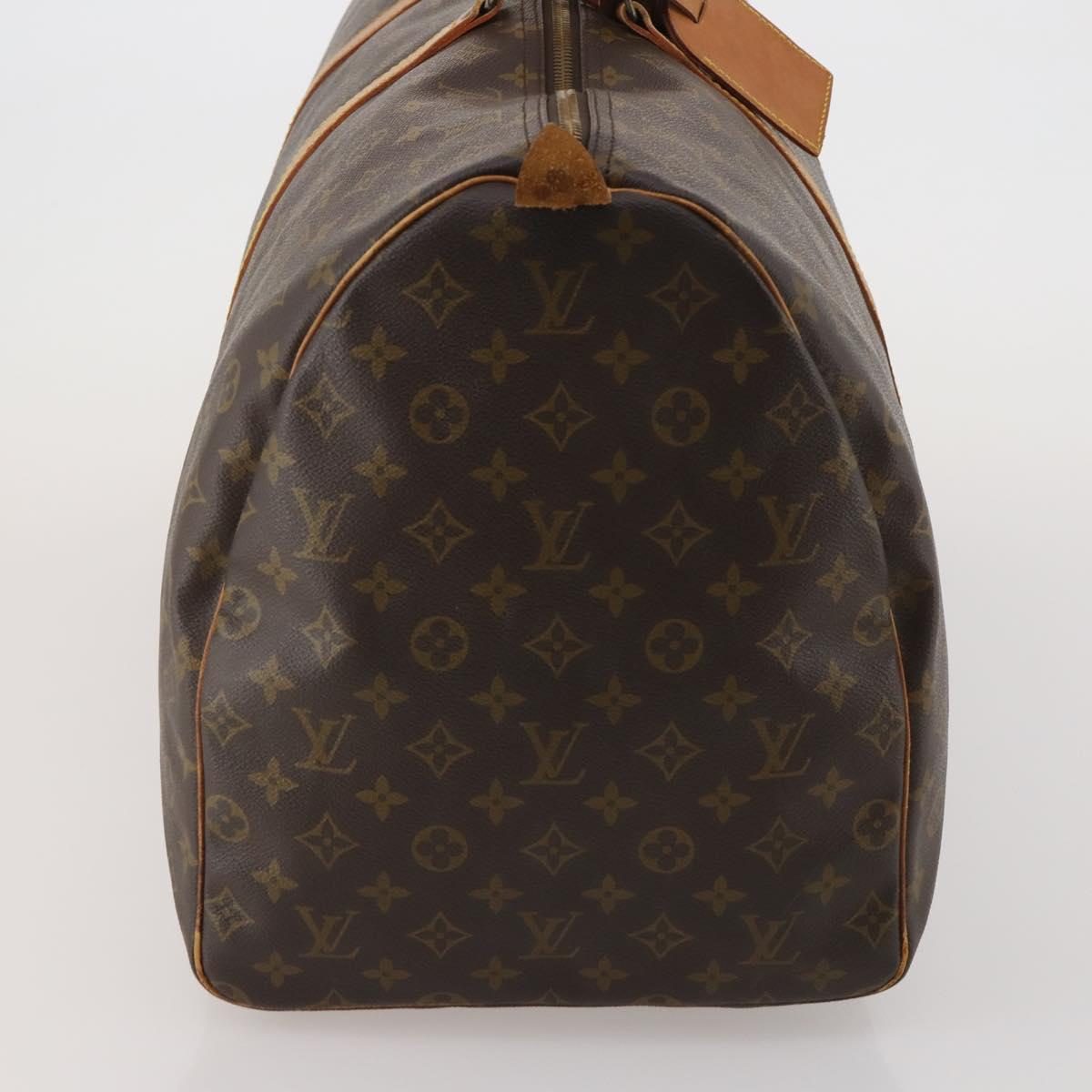 LOUIS VUITTON Monogram Keepall 60 Boston Bag M41422 LV Auth 199048