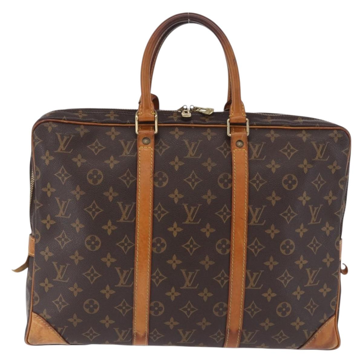 LOUIS VUITTON Monogram Porte Documents Voyage Business Bag M53361 LV Auth 199050