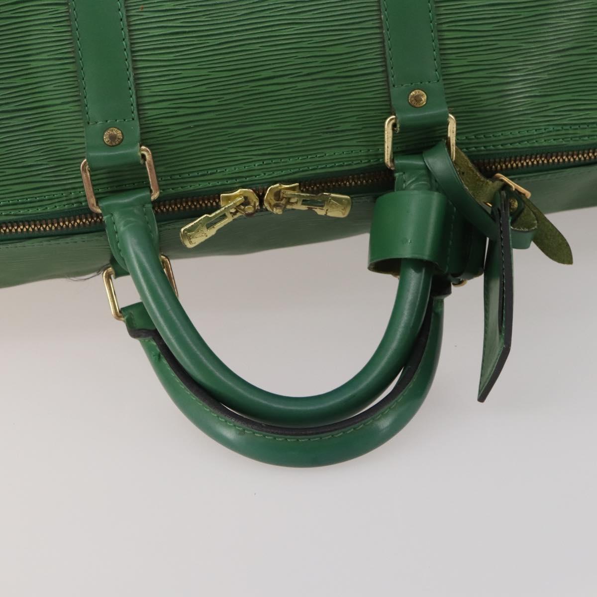 LOUIS VUITTON Monogram Keepall 50 Boston Bag M41426 LV Auth 199053A